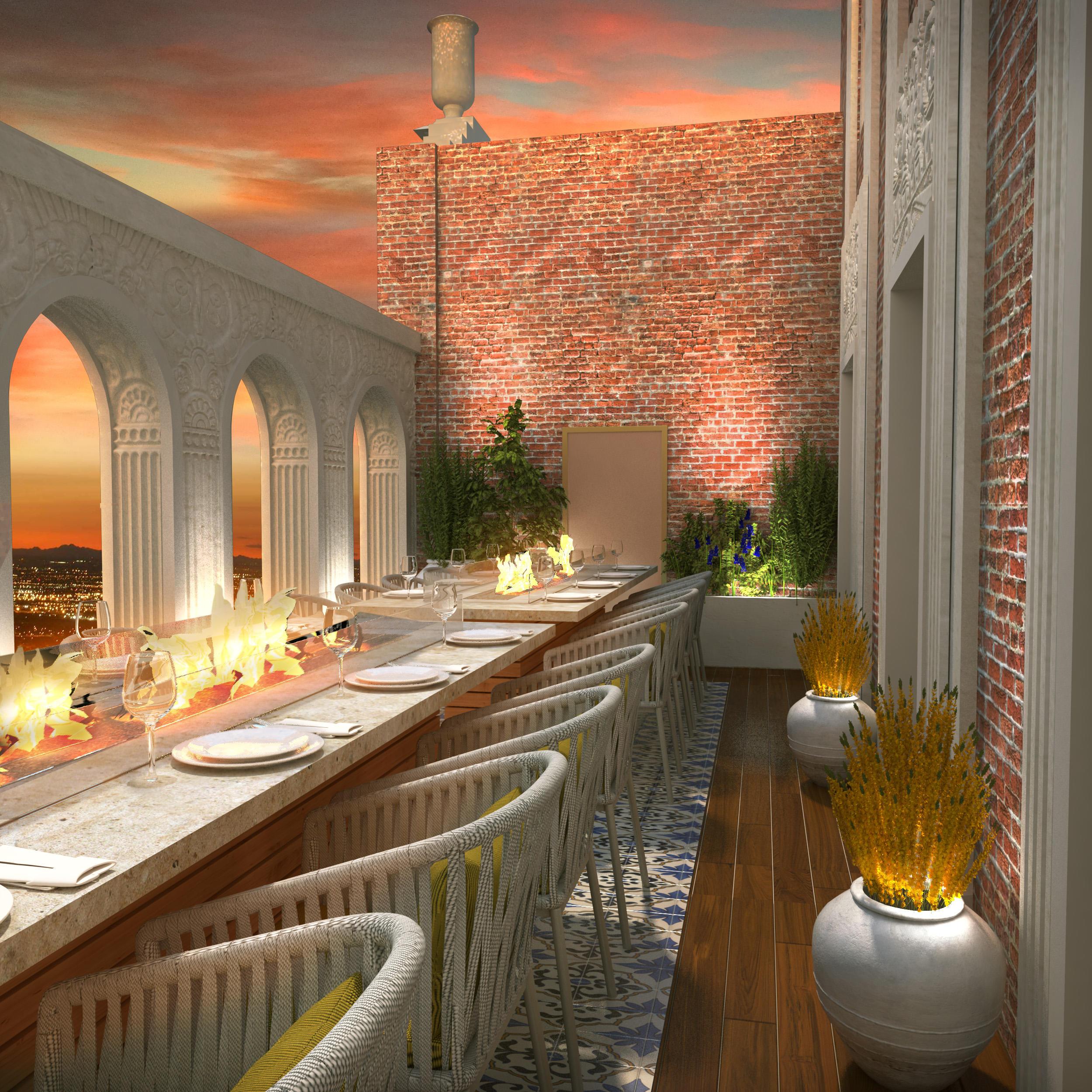 The Plaza Hotel Pioneer Park El Paso Esterno foto The restaurant
